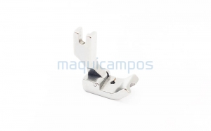P69LH 1/4'' 6.4mm<br>Hinged Left Piping Foot<br>Lockstitch