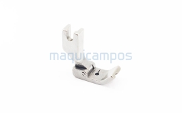 P69LH 1/8'' 3.2mm<br>Hinged Left Piping Foot<br>Lockstitch