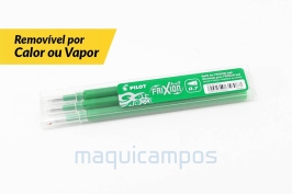 Pilot Frixion Ball<br>Recarga (x3)<br>Cor Verde 