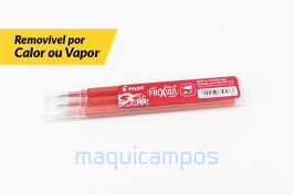 Pilot Frixion Ball<br>Refill (x3)<br>Red Color