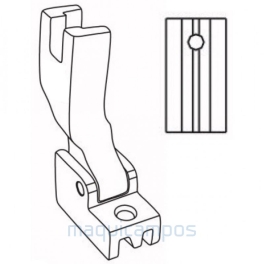 S518<br>Invisible Zipper Presser Foot<br>Lockstitch
