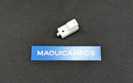 S518NTB<br>Base em Teflon para Calcador de Fechos Invisivel<br>Ponto Corrido