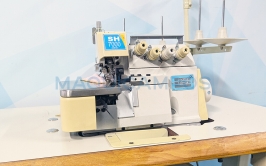 Kingtex SH-7004<br>Máquina de Coser Remalladora (2 Agujas)