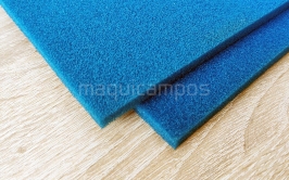 Silicone Azul 10mm [L=1300]<br>( VENDIDO AO CM )