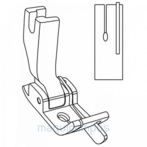 SP-18 5/16<br>Compensating Right Guide Foot<br>Lockstitch (Thick Fabrics)