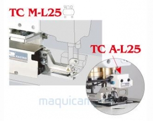 Racing TCM-L25<br>Corte Pneumático Manual (Tecidos Finos)