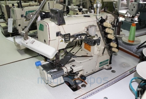Yamato VCU3711-156L<br>Máquina de Costura de Aparar Bainhas