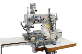 Pegasus W3662P-35<br>Máquina de Costura de Fazer Bainhas em Fechado Automática