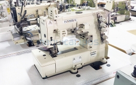 Kansai Special WX-8803DVF<br>Máquina de Costura de Recobrir (3 Agulhas)